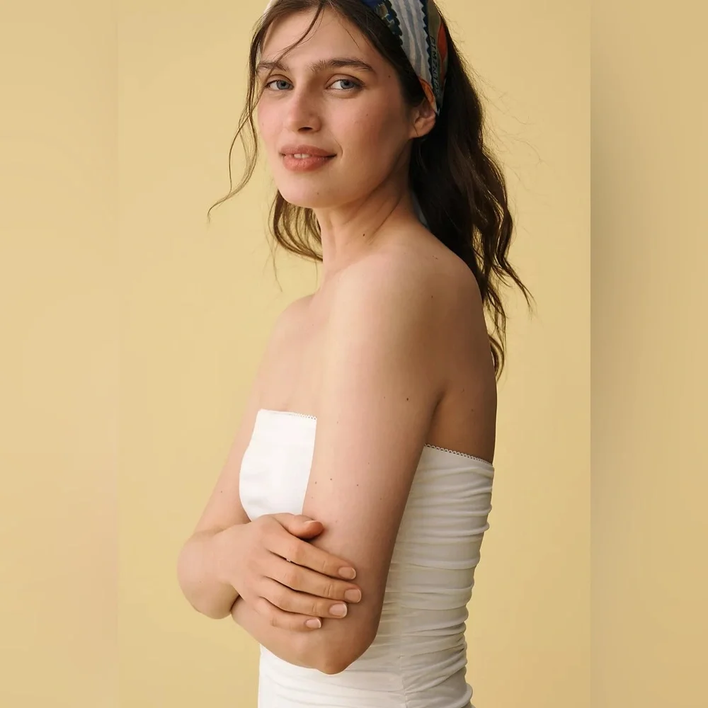Anthropologie NIA Janay Strapless Bubble Mini Dress - Picture 4 of 9